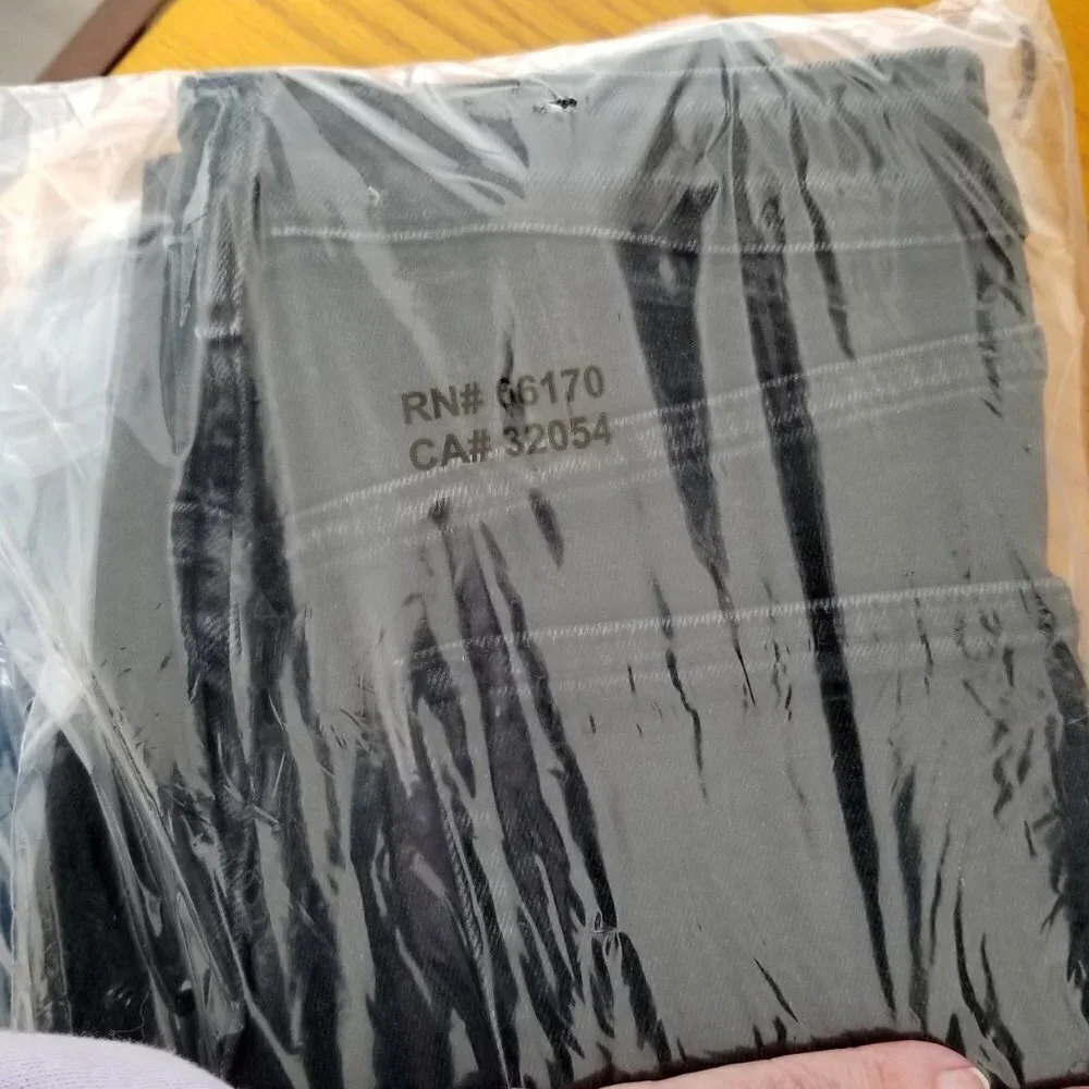 FREE PEOPLE Maggie Mid Rise Washed Black Distressed Straight Leg Cropped Jeans - Picture 5 of 5